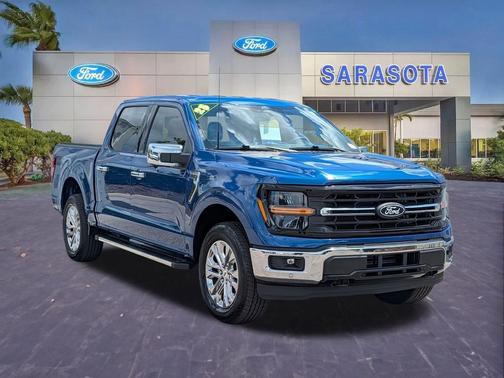 Atlas Blue Metallic 2025 Ford F-150 XLT