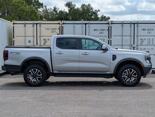 ICONIC SILVER METALLIC 2024 Ford Ranger LARIAT