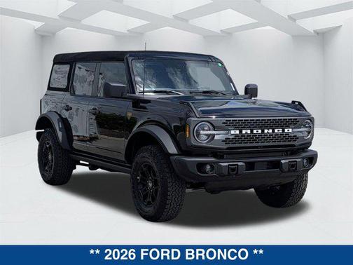 SHADOW BLACK 2026 Ford Bronco Badlands
