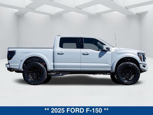SPACE WHITE METALLIC 2025 Ford F-150 Raptor