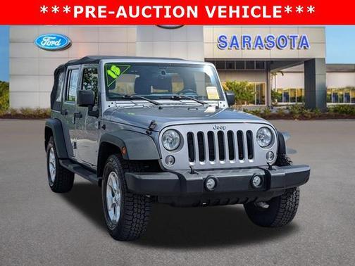 Billet Silver Metallic Clearcoat 2015 Jeep Wrangler Unlimited Sport
