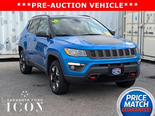 Laser Blue Pearlcoat 2018 Jeep Compass Trailhawk