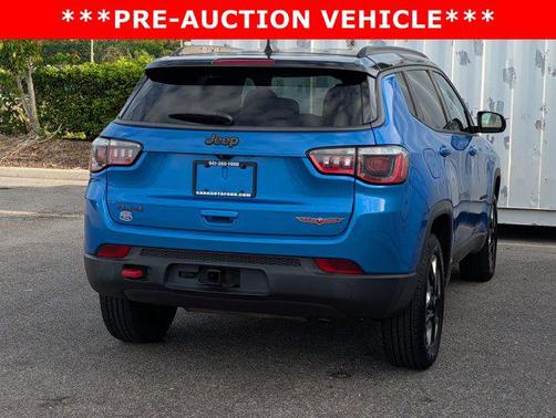 Laser Blue Pearlcoat 2018 Jeep Compass Trailhawk