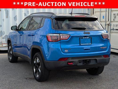 Laser Blue Pearlcoat 2018 Jeep Compass Trailhawk