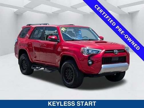 Barcelona Red Metallic 2021 Toyota 4Runner TRD Off Road Premium