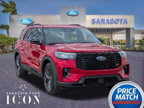 RAPID RED MET TINTED CC 2026 Ford Explorer ST