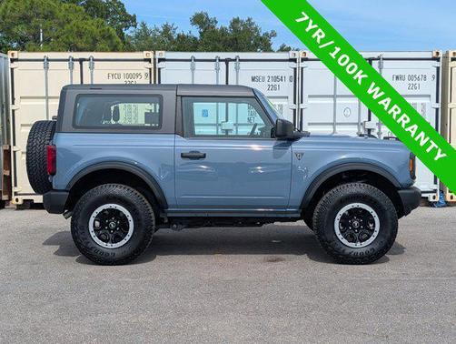 AZURE GRAY MET TRI-COAT 2025 Ford Bronco Base 2 Door 4x4