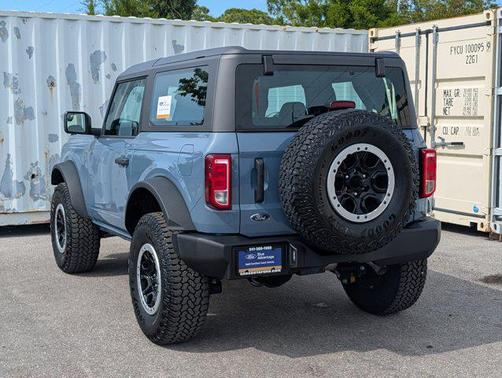 AZURE GRAY MET TRI-COAT 2025 Ford Bronco Base 2 Door 4x4