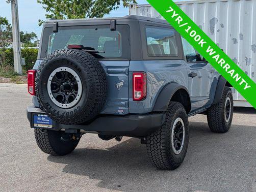 AZURE GRAY MET TRI-COAT 2025 Ford Bronco Base 2 Door 4x4