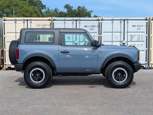 AZURE GRAY MET TRI-COAT 2025 Ford Bronco Base 2 Door 4x4
