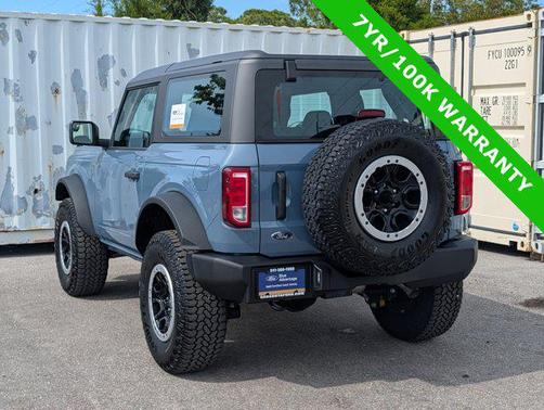 AZURE GRAY MET TRI-COAT 2025 Ford Bronco Base 2 Door 4x4