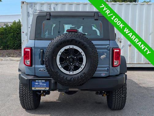 AZURE GRAY MET TRI-COAT 2025 Ford Bronco Base 2 Door 4x4
