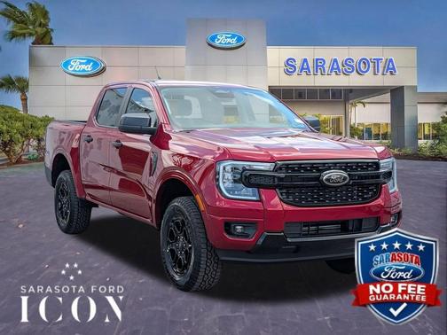 Ruby Red Metallic Tinted Clearcoat 2026 Ford Ranger XLT