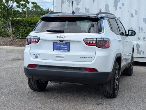 Bright White Clearcoat 2026 Jeep Compass Limited