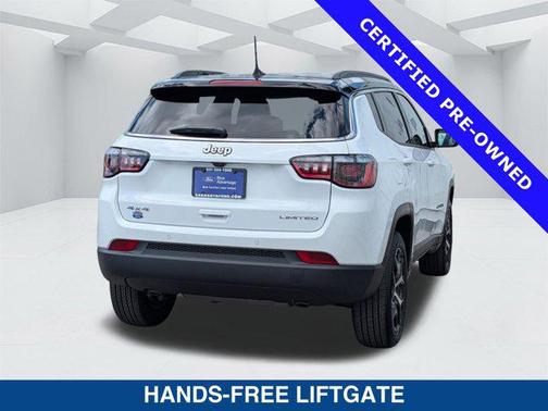 Bright White Clearcoat 2026 Jeep Compass Limited