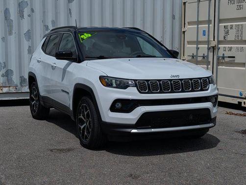Bright White Clearcoat 2026 Jeep Compass Limited