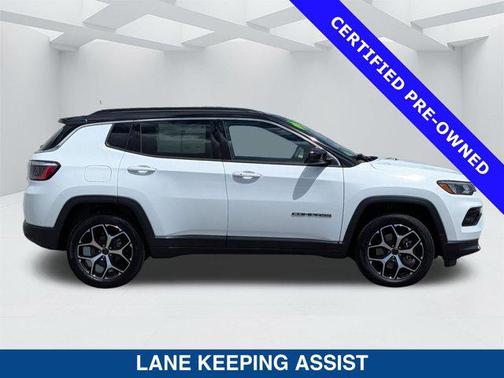 Bright White Clearcoat 2026 Jeep Compass Limited