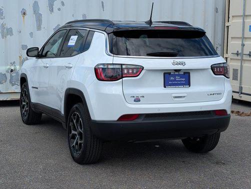 Bright White Clearcoat 2026 Jeep Compass Limited