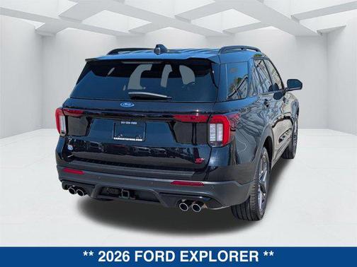 AGATE BLACK METALLIC 2026 Ford Explorer ST