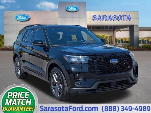 AGATE BLACK METALLIC 2026 Ford Explorer ST