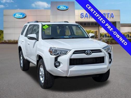 White 2022 Toyota 4Runner SR5 Premium