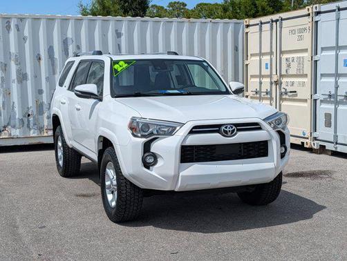 White 2022 Toyota 4Runner SR5 Premium
