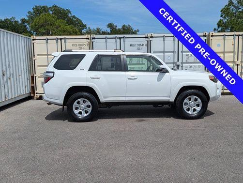 White 2022 Toyota 4Runner SR5 Premium