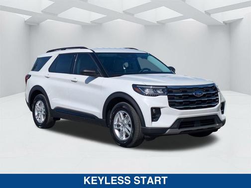STAR WHITE MET TRI-COAT 2026 Ford Explorer Active