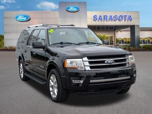 SHADOW BLACK METALLIC 2017 Ford Expedition EL Limited