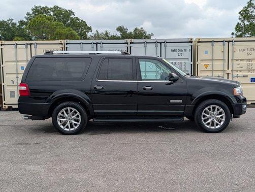 SHADOW BLACK METALLIC 2017 Ford Expedition EL Limited