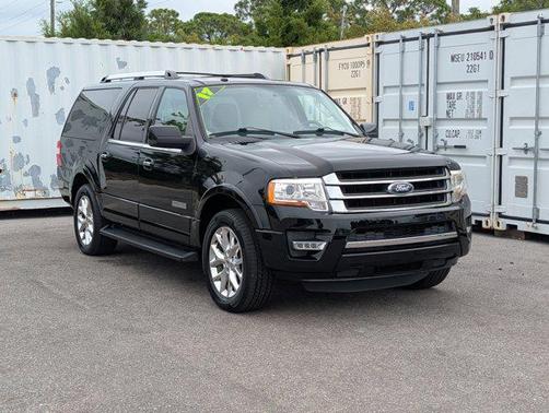 SHADOW BLACK METALLIC 2017 Ford Expedition EL Limited