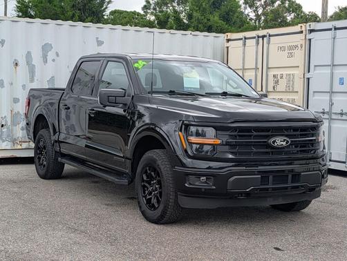 Agate Black Metallic 2024 Ford F-150 XLT