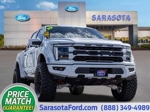 SPACE WHITE METALLIC 2025 Ford F-150 Raptor Truck