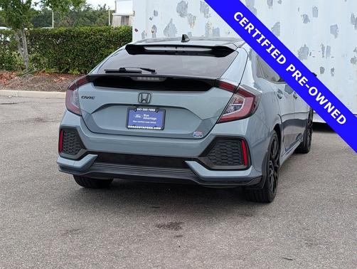 Sonic Gray Pearl 2018 Honda Civic EX