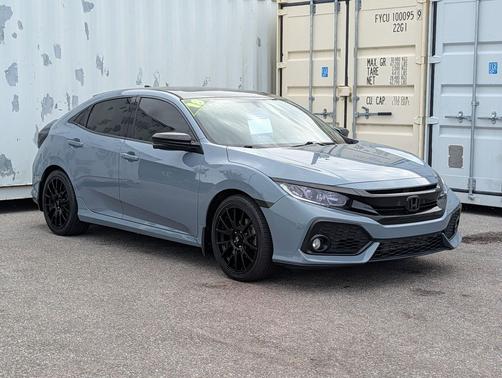 Sonic Gray Pearl 2018 Honda Civic EX