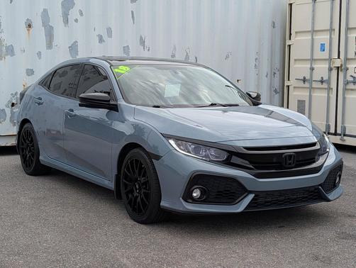 Sonic Gray Pearl 2018 Honda Civic EX