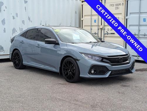 Sonic Gray Pearl 2018 Honda Civic EX