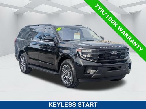 Agate Black Metallic 2025 Ford Expedition Max Active 4x2
