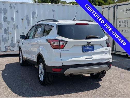 Oxford White 2018 Ford Escape SEL