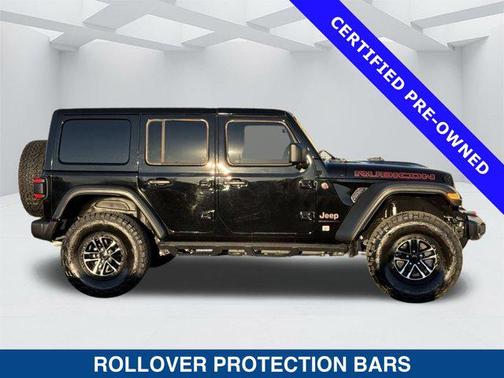 Black Clearcoat 2024 Jeep Wrangler Rubicon