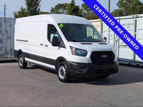 Oxford White 2023 Ford Transit-250 Base