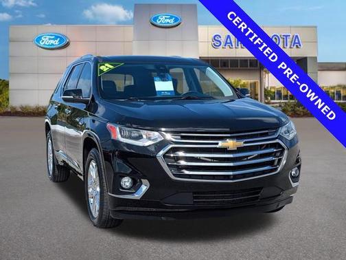 Mosaic Black Metallic 2021 Chevrolet Traverse High Country