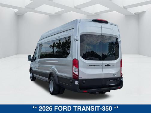 Ingot Silver Metallic 2026 Ford Transit-350 XLT