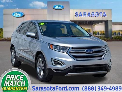 INGOT SILVER METALLIC 2015 Ford Edge Titanium