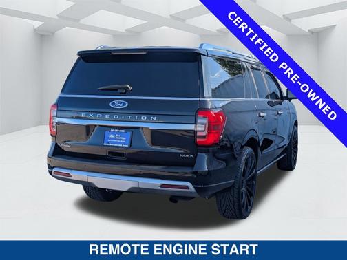 Agate Black Metallic 2023 Ford Expedition Max Platinum