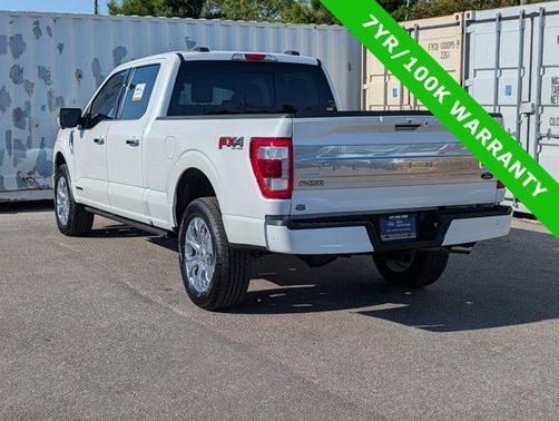 STAR WHITE METALLIC TRICOAT 2023 Ford F-150 Platinum