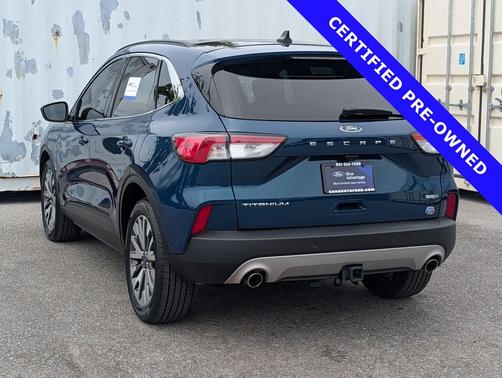 DARK PERSIAN GREEN METALLIC 2020 Ford Escape Titanium