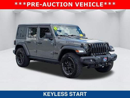 Sting-Gray Clearcoat 2021 Jeep Wrangler Willys