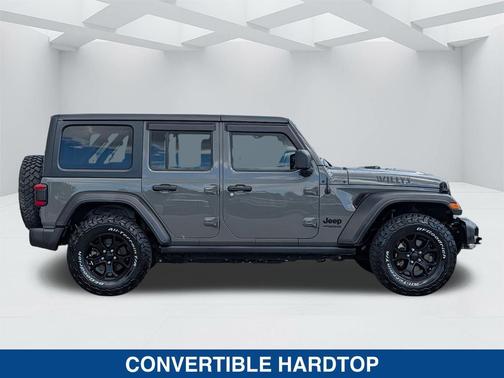 Sting-Gray Clearcoat 2021 Jeep Wrangler Willys