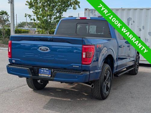 ATLAS BLUE METALLIC 2023 Ford F-150 XLT